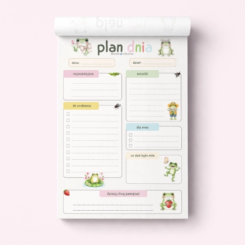 5906040463711_Plan dnia dla dzieci A5 bloczek do planowania 50 kartek Żabki MaDam Creative (2).png