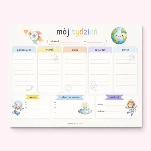 5906040464015_Planer tygodniowy dla dzieci A4 52 kartki Kosmos MaDam Creative.png