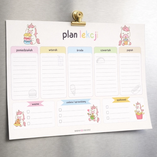 5906040464794_Plan Lekcji Jednorożec kawaii A4, MaDam Creative (2).png