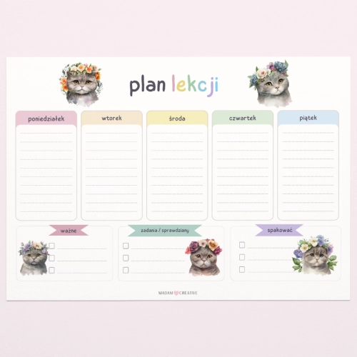5906040464855_Plan Lekcji Koty w wianku A4, MaDam Creative.png