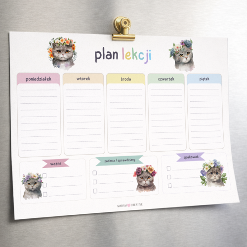 5906040464855_Plan Lekcji Koty w wianku A4, MaDam Creative (2).png