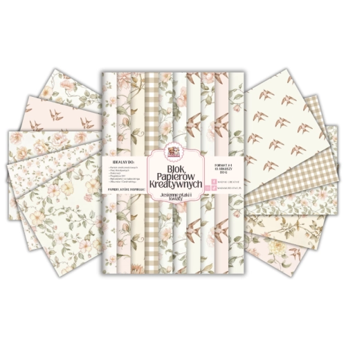 5906040468839_Blok Papierów Kreatywnych Jesienne ptaki i kwiaty– do Scrapbookingu i Journalingu MaDam Creative.png