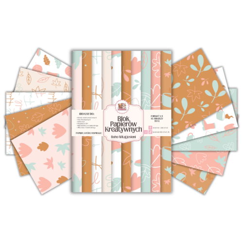 5906040468815_Blok Papierów Kreatywnych Boho Witaj jesieni – do Scrapbookingu i Journalingu MaDam Creative.png
