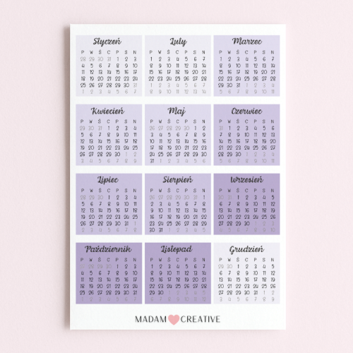 5906040467764_Naklejki Kalendarz 2027 do Planera Lavender Haze 13x19 MaDam Creative.png