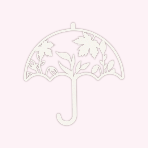 Tekturka Scrapki Parasol w Jesiennych Kwiatach 12 cm Beermata MaDam Creative.png
