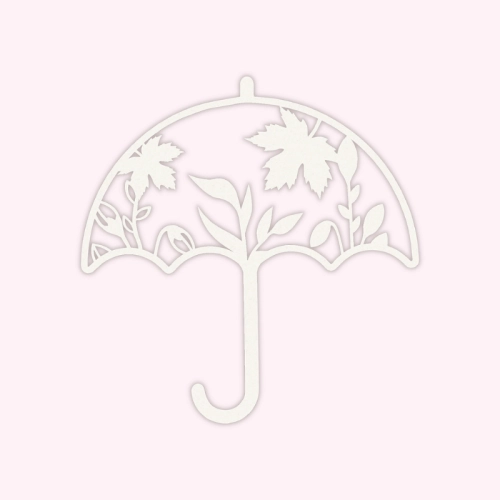 Tekturka Scrapki Parasol w Jesiennych Kwiatach 12 cm Beermata MaDam Creative.png
