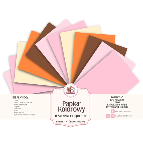 Papier Ksero Kolorowy Jesienna Coquette A5 80g 100 arkuszy, MaDam Creative.png