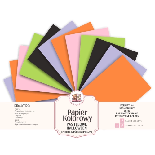 Papier Ksero Kolorowy Pastelowe Halloween A5 80g 100 arkuszy, MaDam Creative.png