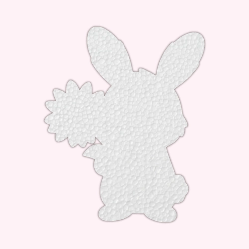 Baza Styropianowa Królik z Słonecznikiem DIY 25 cm MaDam Creative.png