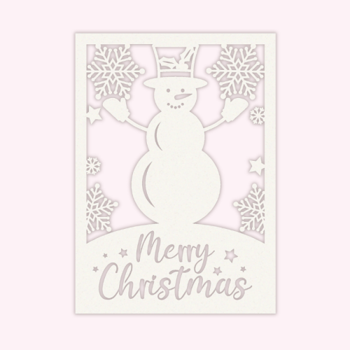 5906040468198Tekturka Scrapki Świąteczna Bałwanek Merry Christmas Beermata MaDam Creative.png