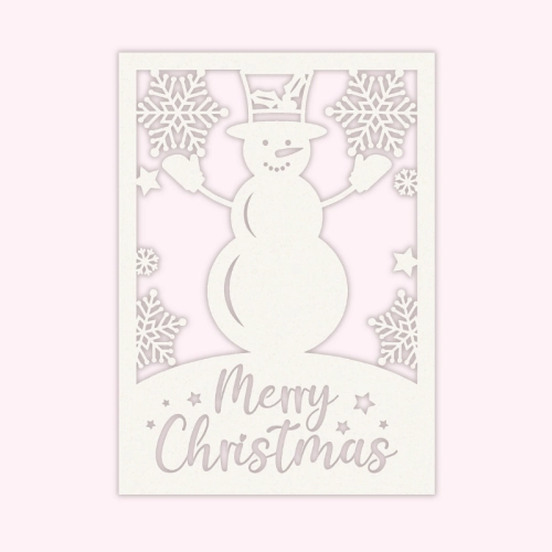 5906040468198Tekturka Scrapki Świąteczna Bałwanek Merry Christmas Beermata MaDam Creative.png