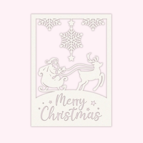 5906040468211Tekturka Scrapki Świąteczna Sanie Mikołaja Merry Christmas Beermata MaDam Creative.png