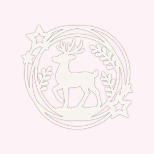 5906040471440_Tekturka Scrapki Ramka okrągła Renifer w lesie Beermata MaDam Creative.png