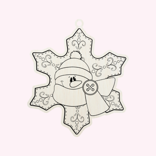 5906040475356_Drewniany Bałwanek na Śnieżynce do Malowania DIY 20 cm MaDam Creative.png