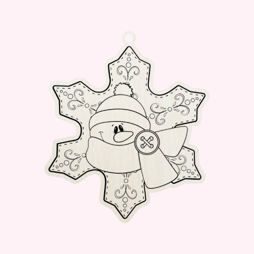 5906040475356_Drewniany Bałwanek na Śnieżynce do Malowania DIY 20 cm MaDam Creative.png
