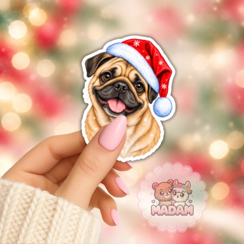 5906040473307_Naklejka foliowa Świąteczny mops MaDam Creative (2).png