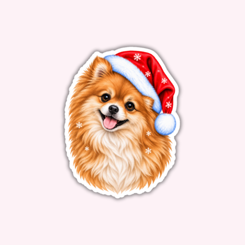 5906040473246_Naklejka foliowa Świąteczny pomeranian MaDam Creative.png