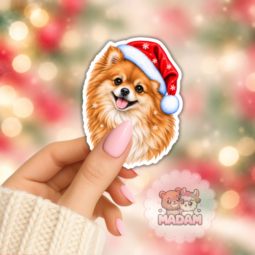 5906040473246_Naklejka foliowa Świąteczny pomeranian MaDam Creative (2).png
