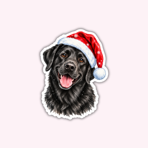 5906040473222_Naklejka foliowa Świąteczny czarny labrador MaDam Creative.png