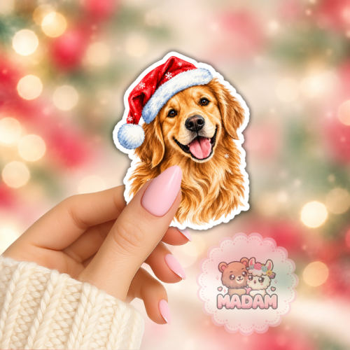 5906040473215_Naklejka foliowa Świąteczny golden retriever MaDam Creative (2).png