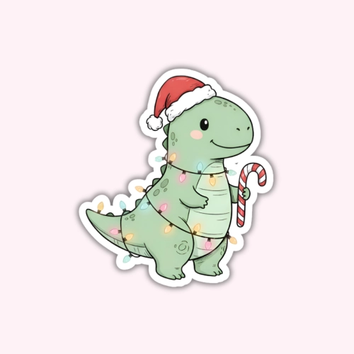 5906040472645_Naklejka foliowa Świąteczny dinozaur z lampkami MaDam Creative.png